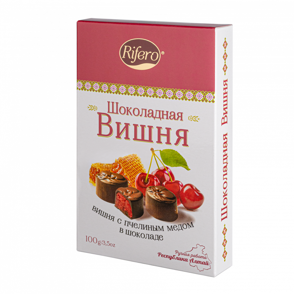  Риф и ко Конфеты "Шоколадная ВИШНЯ" 100г  в Усть-илимске