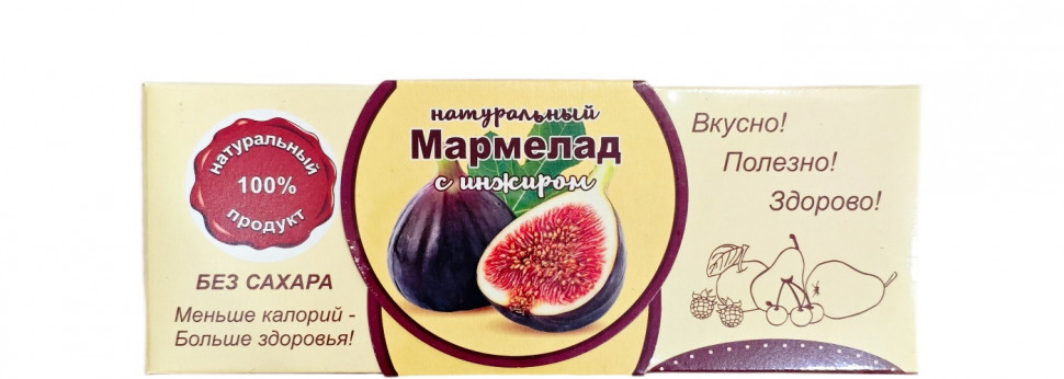  Мармелад натуральный "Инжир" 140г  в Усть-илимске