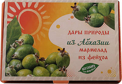 №2 Мармелад дары природы "Фейхоа" 180г   в Усть-илимске