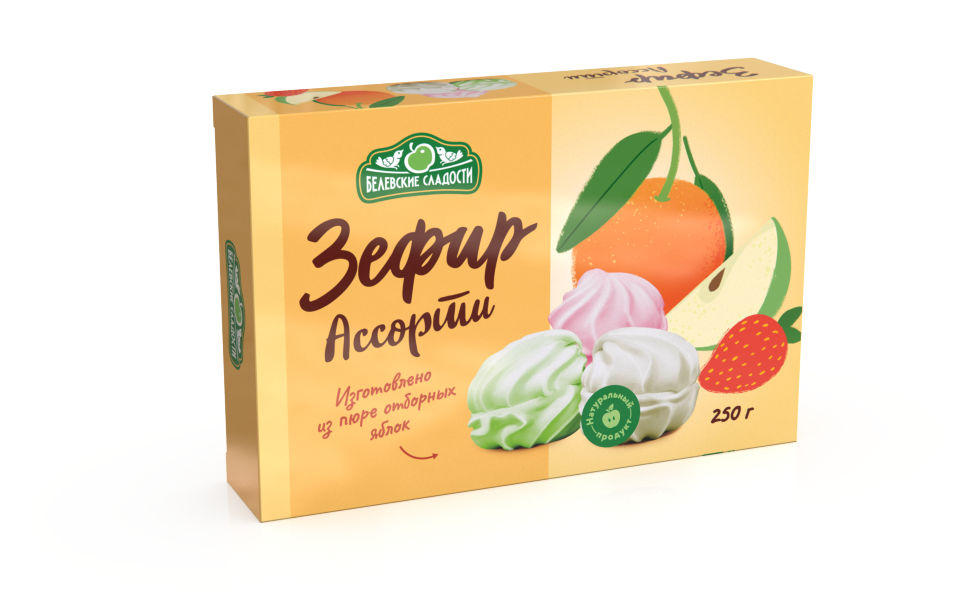  Зефир белевский "Ассорти" 250г в Усть-илимске